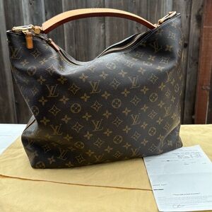 Louis Vuitton monogram sully mm